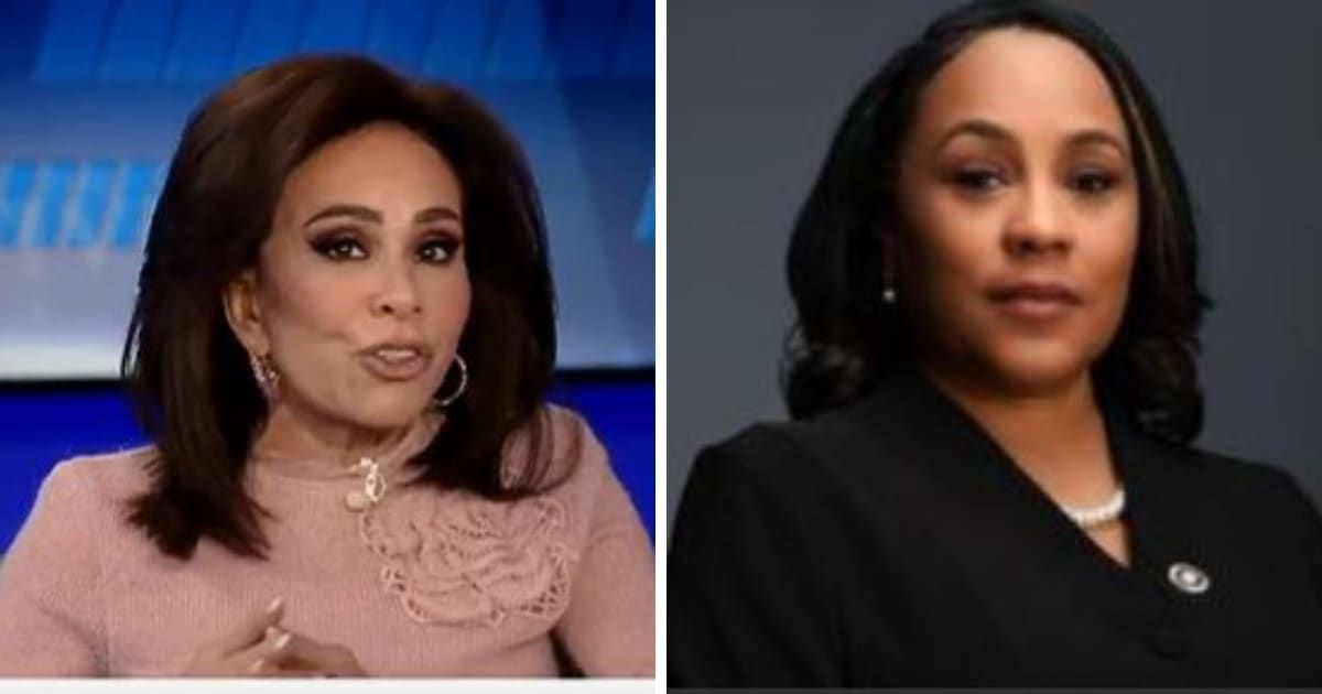 'The Five' host Jeanine Pirro accused Fulton County District Attorney Fani Willis of perjury and impropriety (Fox News/YouTube, Getty Images)