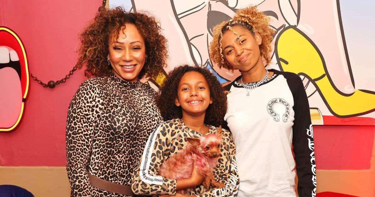 Mel B likened the infrequency of her visits with her youngest daughter Madison to the feeling of having an arm cut (David M Benett/Dave Benett/Getty Images)