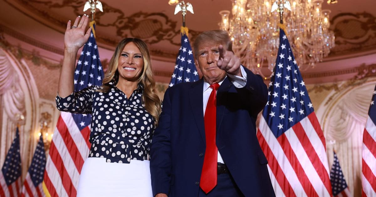 Political analysts have questioned if Melania Trump will cut back on her support for Donald Trump as the campaign heats up (Getty Images)