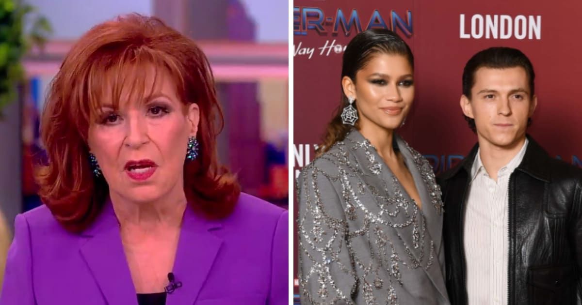Joy Behar accidentally refers to Tom Holland as Zendaya's 'husband' on 'The View' 