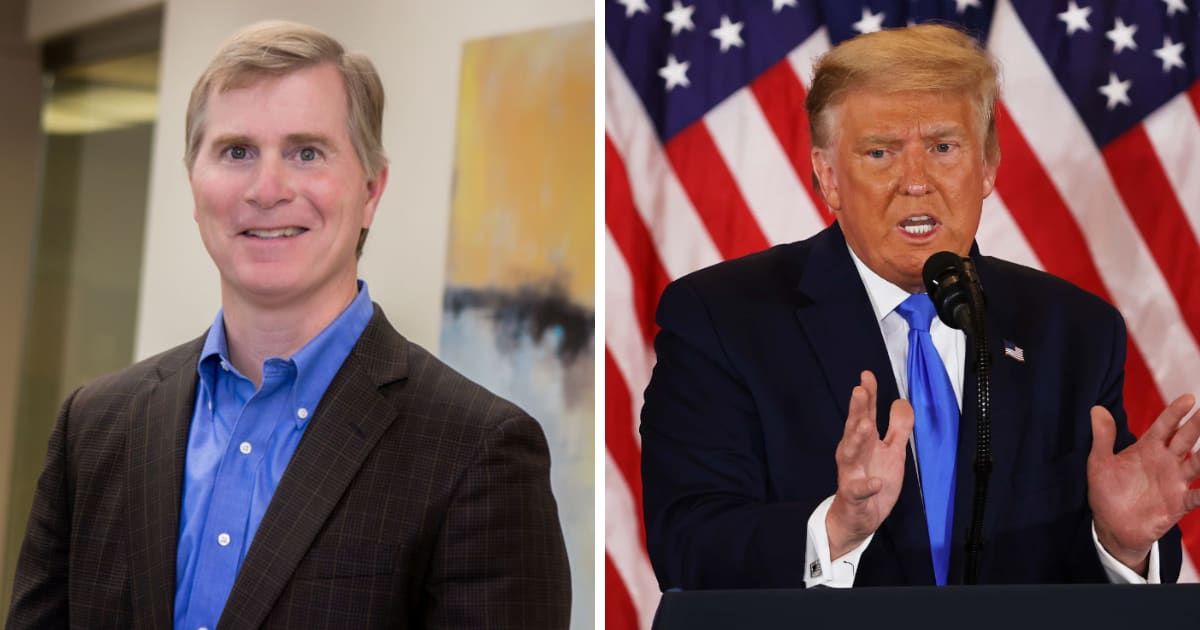 Henry Barbour submitted draft report to prevent committee from paying Donald Trump's legal expenses (capitolresourcesllc.com, Getty Images)
