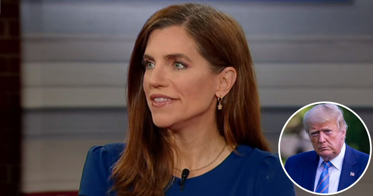 Nancy Mace spoke about supporting Donald Trump in the upcoming election on the February 24, 2024 episode of 'Fox & Friends' (Screengrab/Fox News, Getty Images)