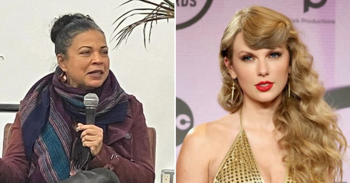 BLM co-founder Melina Abdullah dubbed 'deranged' after saying listening to Taylor Swift is 'racist'