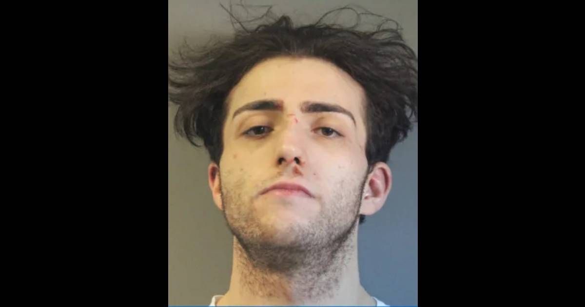 Joshua Wilck is facing a litany of charges after his arrest (News 12 Long Island/screengrab)