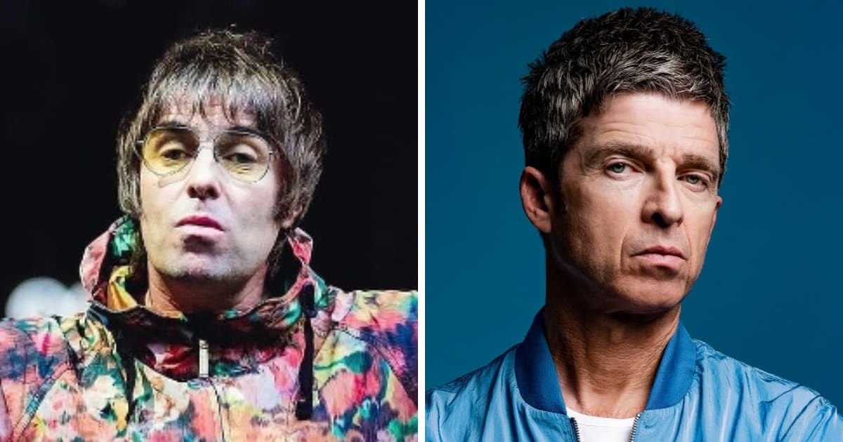 Liam (L) and Noel Gallagher (R) were once part of the Oasis band (@liamgallagher, @themightyi/Instagram)