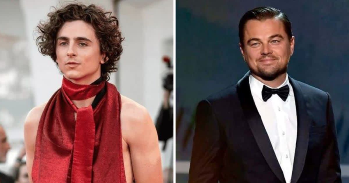 Timothee Chalamet and Leonardo DiCaprio worked together in 'Don't Look Up' (Getty Images)