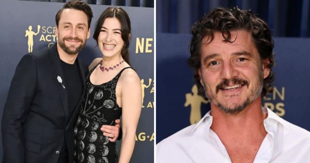 Kieran Culkin's wife Jazz cheers Pedro Pascal's SAG win (@jazzcharton, @sagawards/Instagram)