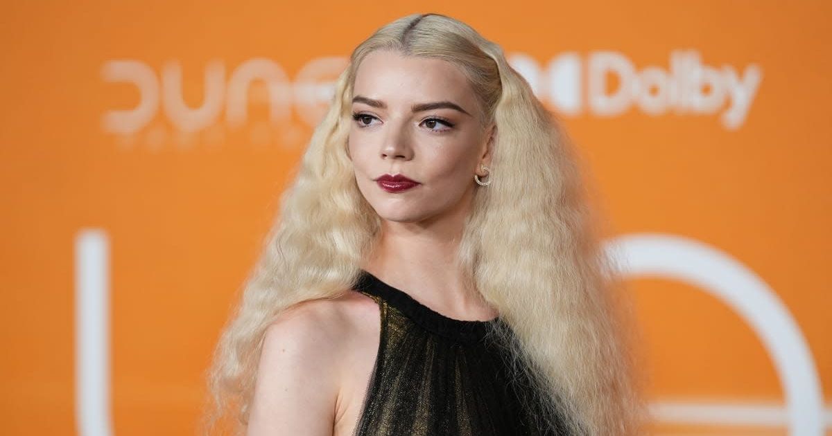 Anya Taylor-Joy has been blasted online for displaying her tiny waist in a corset (John Nacion/Getty Images)