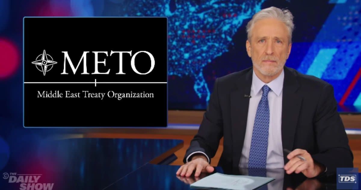 Jon Stewart weighs in on the war in Gaza and offers up a solution for ending the conflict  (The Daily Show/YouTube)