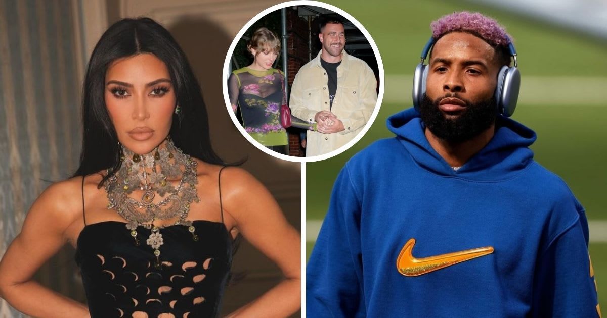 Odell Beckham Jr is reportedly considering a move to the Kansas City Chiefs to be closer to his girlfriend Kim Kardashian (Getty Images, @kimkardashian/Instagram)