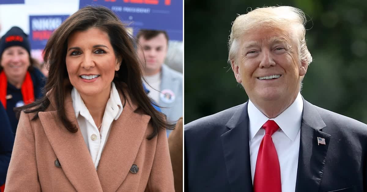 Former president Donald Trump easily defeated opponent Nikki Haley to earn the GOP nomination for the sixth time in a row (Getty Images)