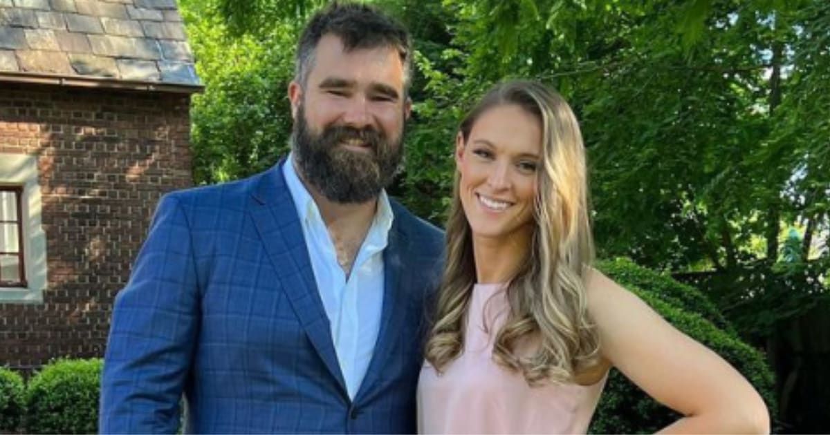 Jason and Kylie Kelce have been married since 2018 (@kykelce/Instagram)