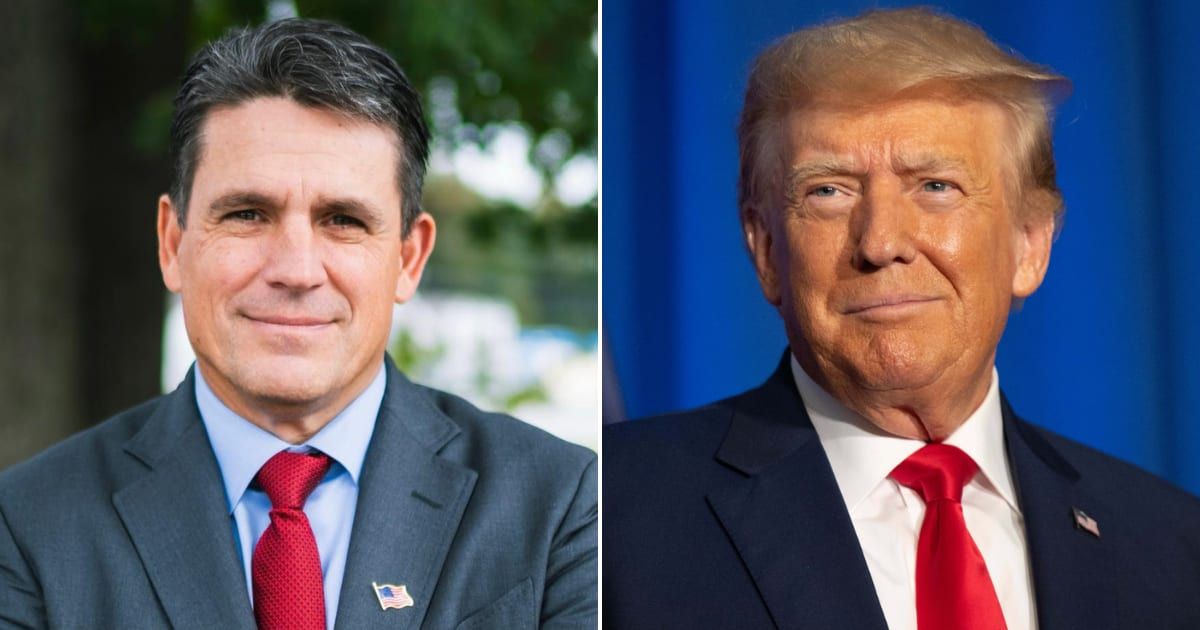 GOP presidential hopeful Ryan Binkley announced the suspension of his campaign on Tuesday and threw his support behind Donald Trump (Facebook/Ryan Binkley, Getty Images)