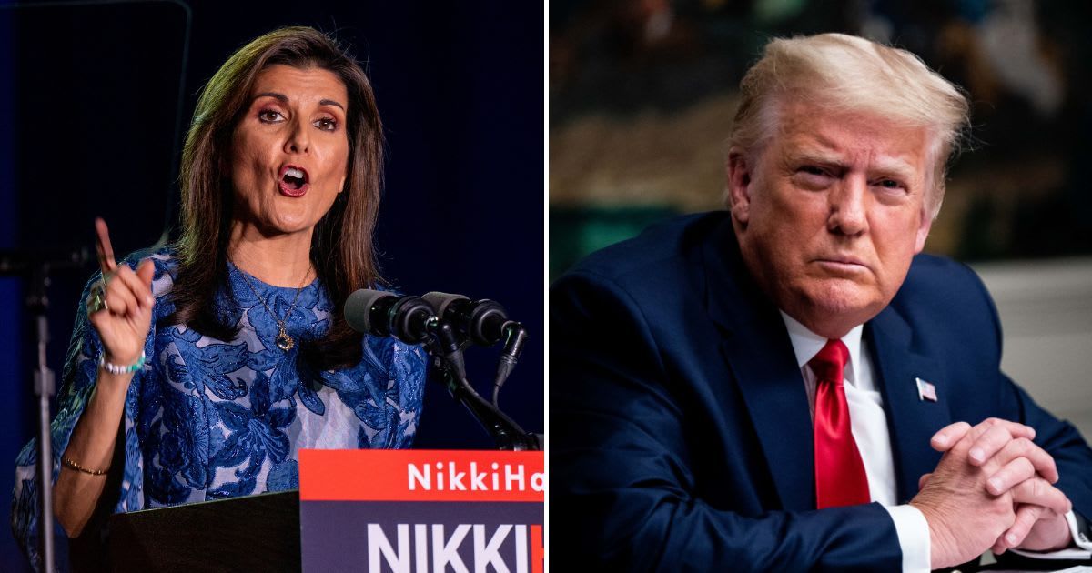 Nikki Haley launched a brutal invective against former President Donald Trump (Getty Images)