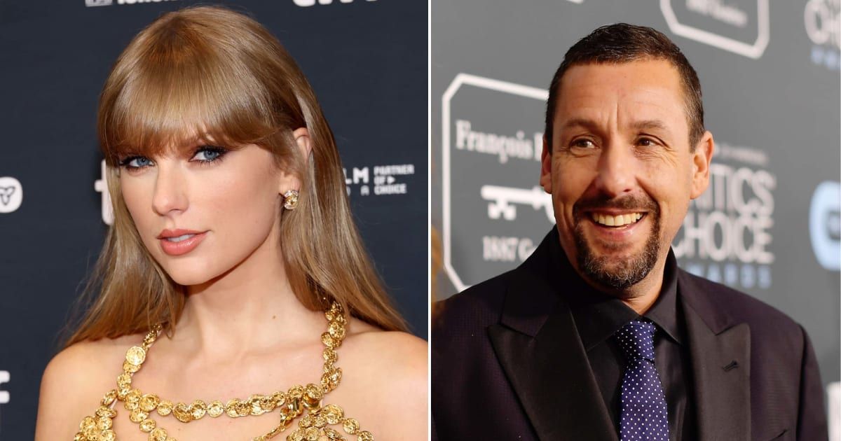 Adam Sandler is starstruck when it comes to Taylor Swift all because she is an idol for his daughters (Getty Images)