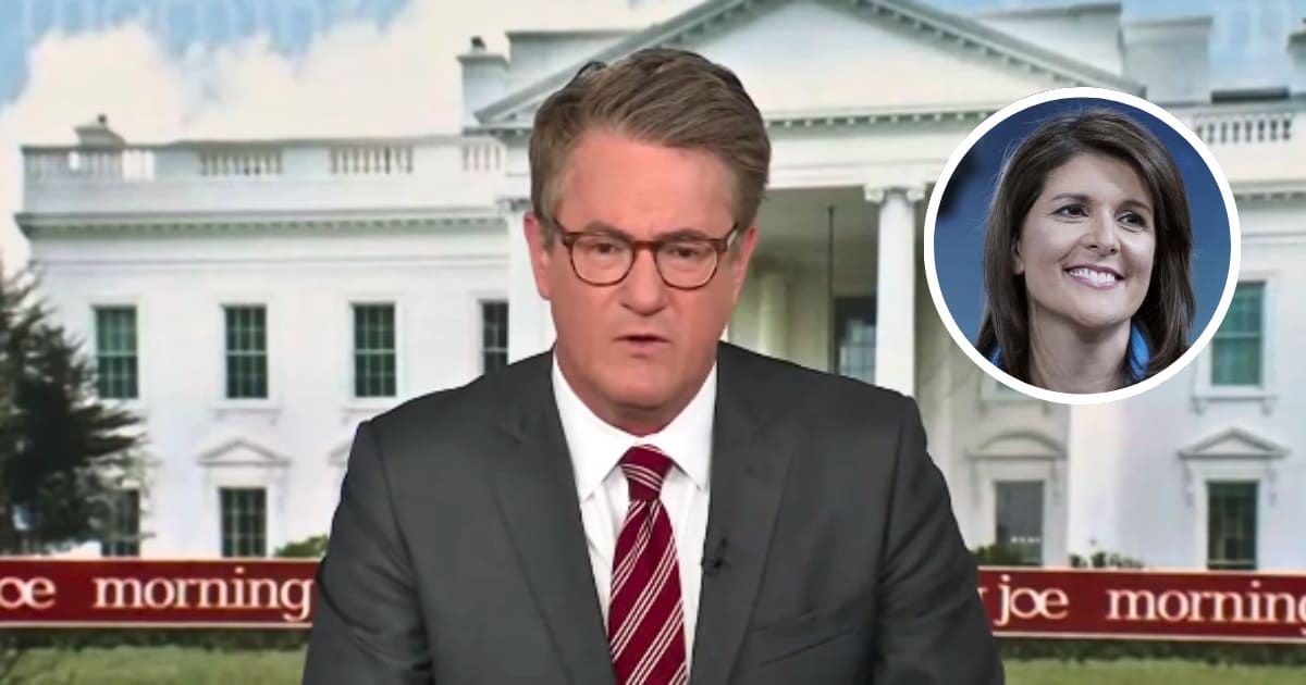 'Morning Joe' hosts predicted that Nikki Haley was 'obviously looking ahead to 2028' (Getty Images, @msnbc/Youtube)