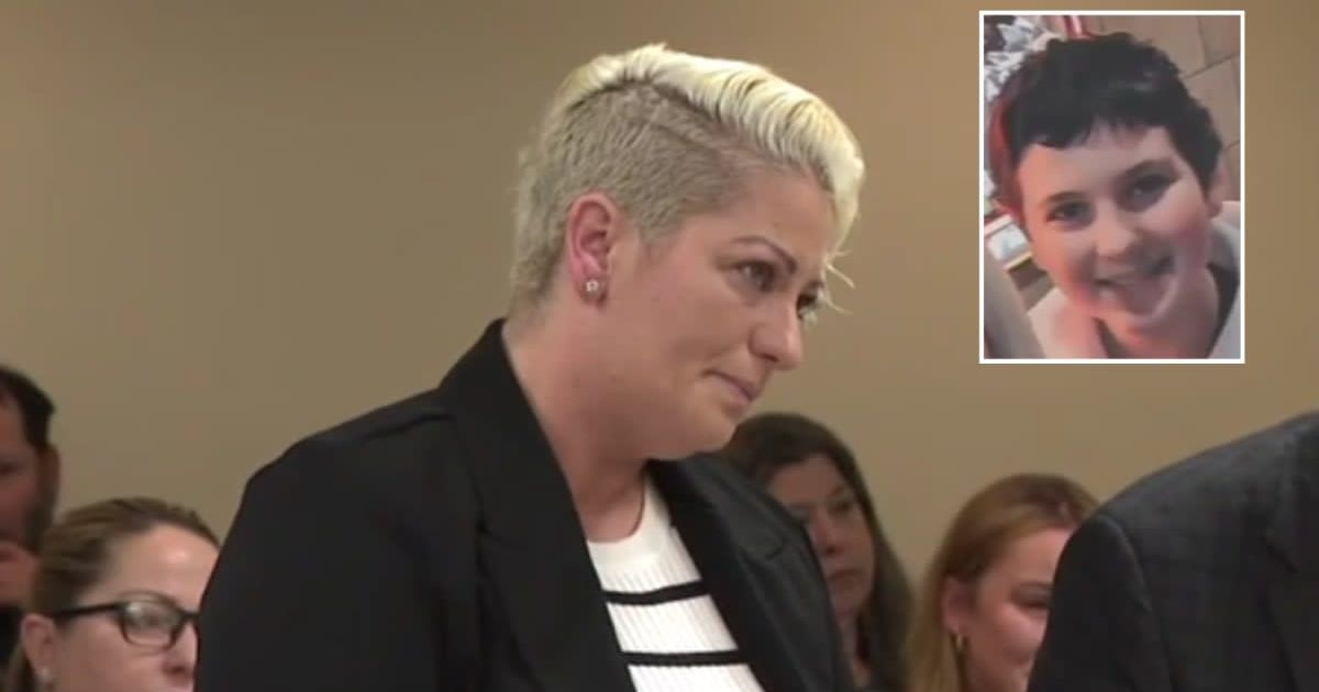 Christina Dixon, who treated her daughter Kylee Dixon's cancer with CBD oil instead of chemo, has been sentenced to 90 days in jail (KPTV/screengrab)