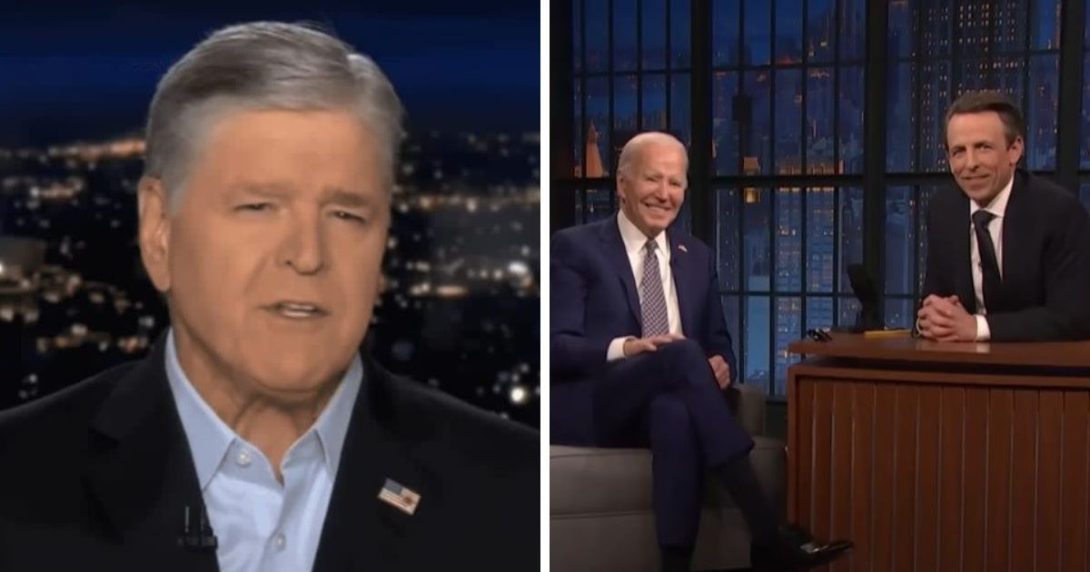  Sean Hannity slammed Joe Biden for his interview on 'Late Night with Seth Meyers (Fox News, NBC)