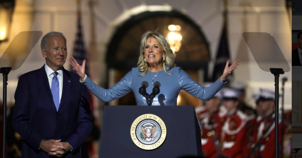 First Lady Jill Biden is spearheading the 'Women for Biden-Harris' campaign, a nationwide effort that aims to rally and garner the support of female voters (Getty Images)