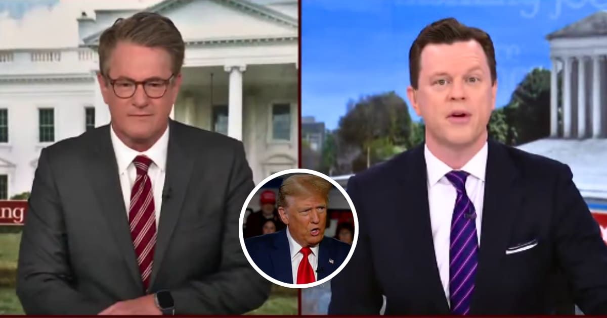 Joe Scarborough and Willie Geist warned that Donald Trump was in more danger in the Republican presidential primary than he realize (@foxnews/Youtube)