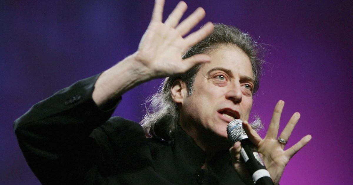 Richard Lewis did not attend the 'Curb' series' finale premiere party on January 30 (Getty Images)