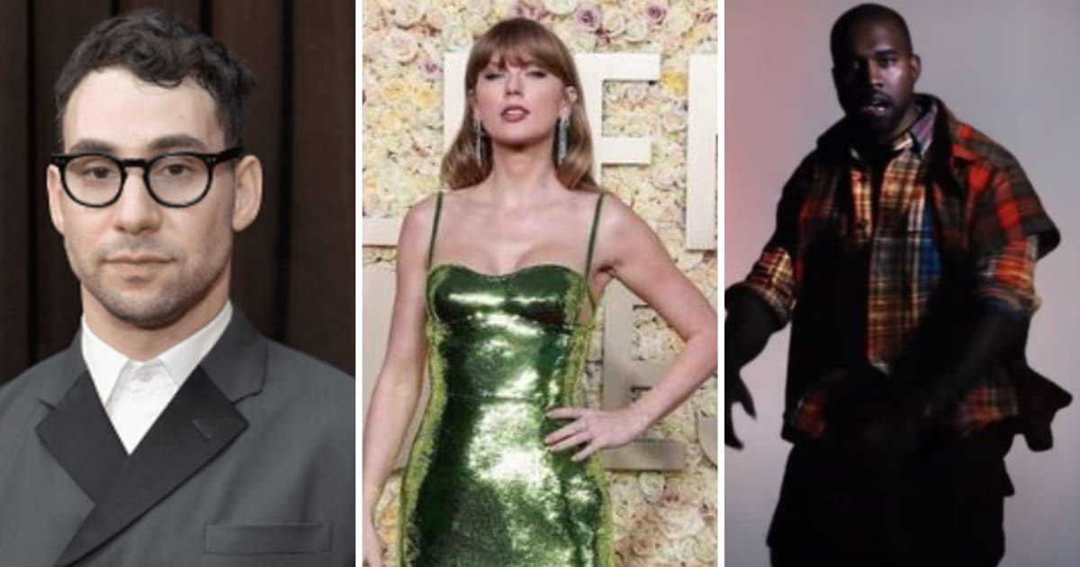 Jack Antonoff says he thinks Kanye West 'needs his diaper changed so badly' after rapper tries to reignite feud with Taylor Swift
