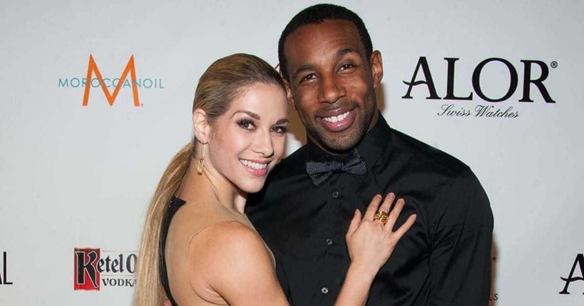 Allison Holker Boss with her late husband Stephen 'twitch' Boss at an event (Getty Images)