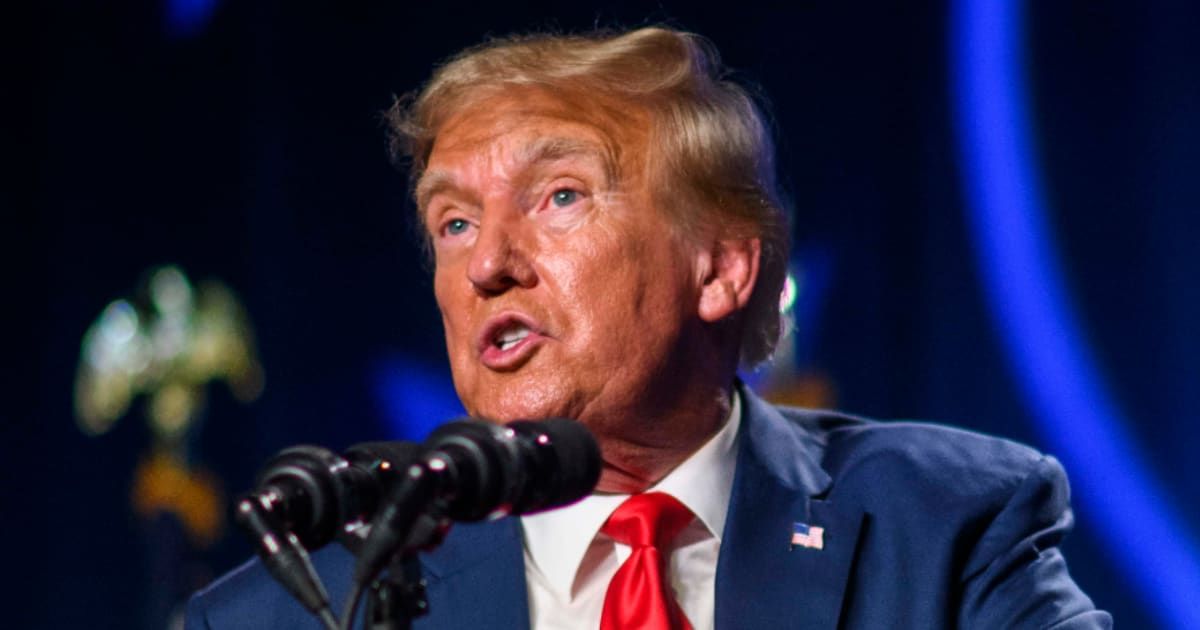 Donald Trump hinted at a 15-week limit for an abortion ban (Melissa Sue Gerrit/Getty Images)