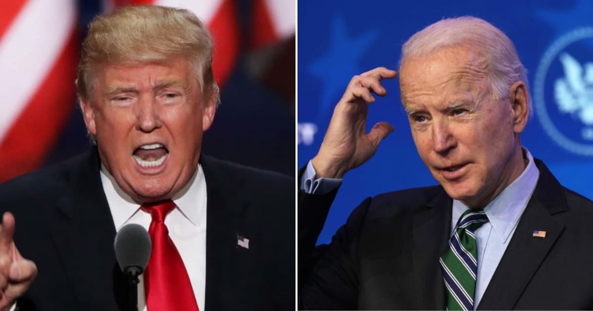 Former President Donald Trump has reignited the debate over President Joe Biden's cognitive health (Getty Images)