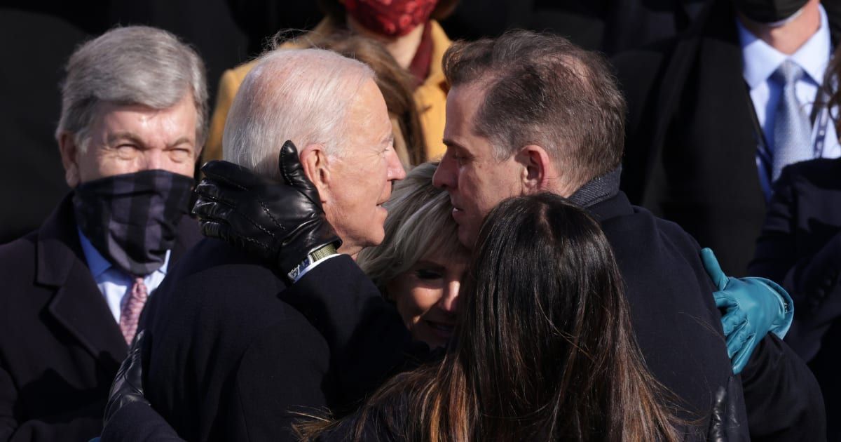 Hunter Biden confirmed that his father was indeed the 'big guy' referenced in an email for Chinese state-linked energy firm (Getty Images)