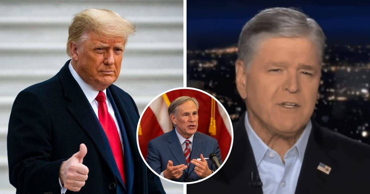 Donald Trump has fueled speculation about his 2024 running mate, citing Texas Governor Greg Abbott on his VP shortlist (Foxnews/Getty)