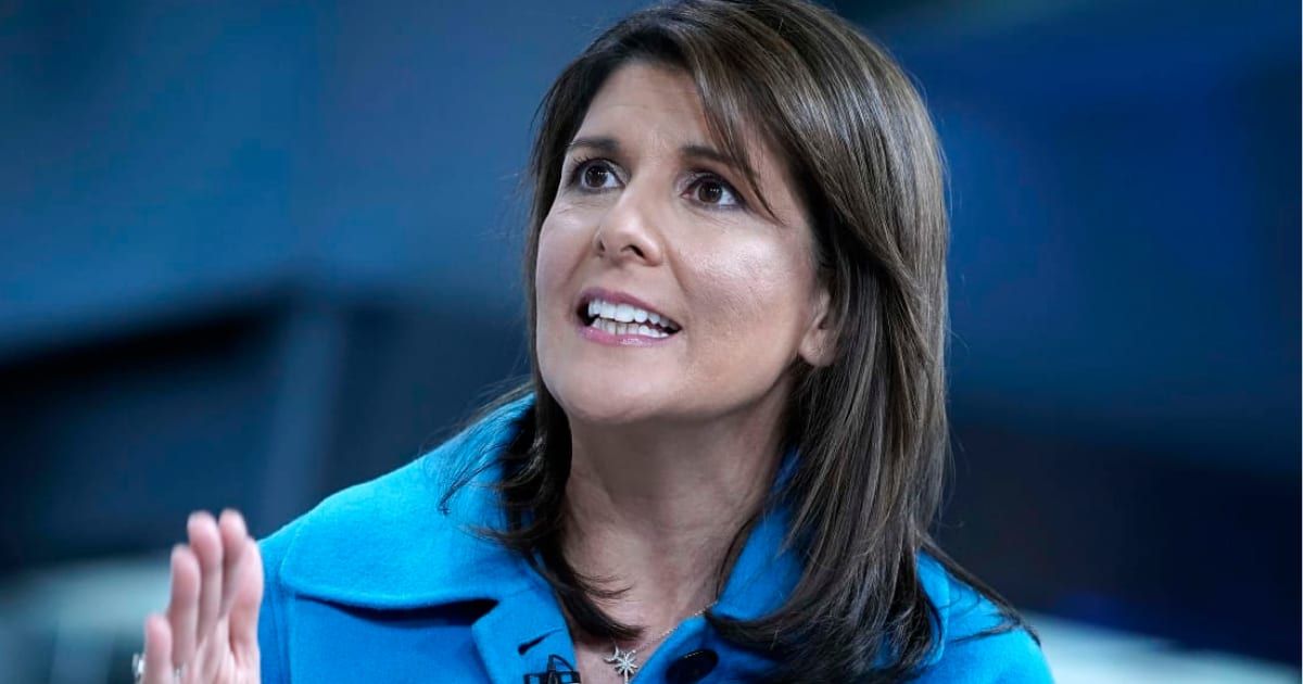 Nikki Haley vowed to persist in the GOP race through Super Tuesday (Getty Images)