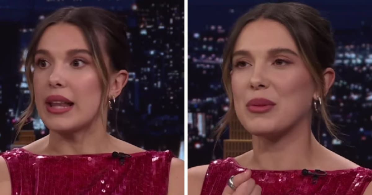 Millie Bobby Brown in 'The Tonight Show Starring Jimmy Fallon' (Screengrab/The Tonight Show Starring Jimmy Fallon)
