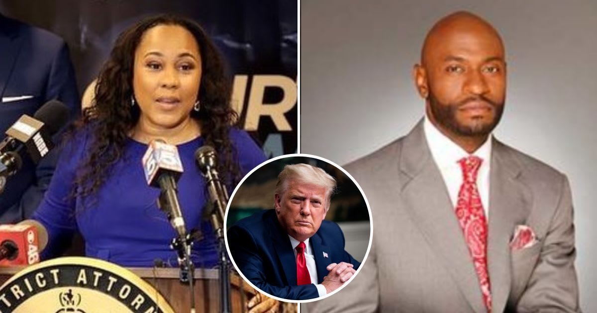Donald Trump's lawyers accused DA Fani Willis of employing her ex-boyfriend, Nathan Wade, as Special Prosecutor, which the defendants say presents a conflict of interest(@faniwillis.esq/Instagram, wadeandcampbell.com, Getty Images)
