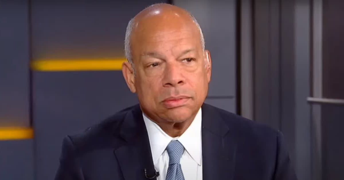 Former DHS Sec Jeh Johnson on the February 29, 2024 episode of 'Fox & Friends' (Screengrab/Fox News)