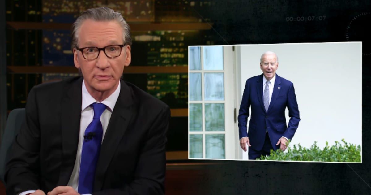 Bill Maher demonstrated how Joe Biden's State of the Union address 'should' look like (@RealTime/Youtube)