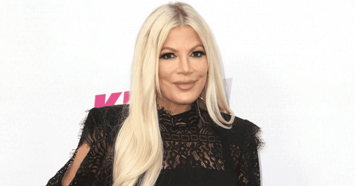 Tori Spelling received flak from netizens for twerking on a basketball court during children's play (Getty Images)