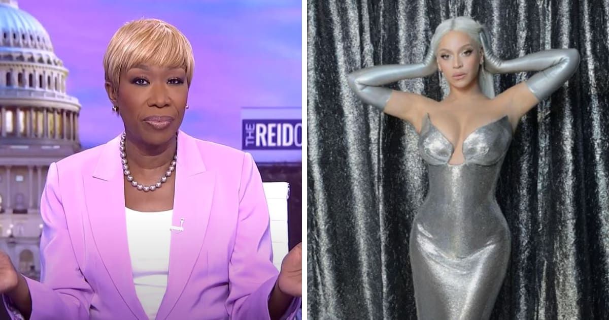 MSNBC host Joy Reid speaks about Beyonce's unexpected venture into country music on her show 'The Reidout' (MSNBC, @beyonce/Instagram)