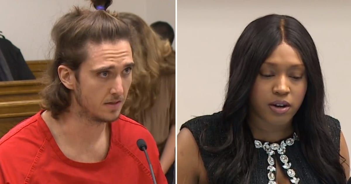 Chad Wheeler, who brutally assaulted his ex-girlfriend Alleah Taylor in 2021, was sentenced to nearly 7 years in prison (King 5/ Video Screenshot) 