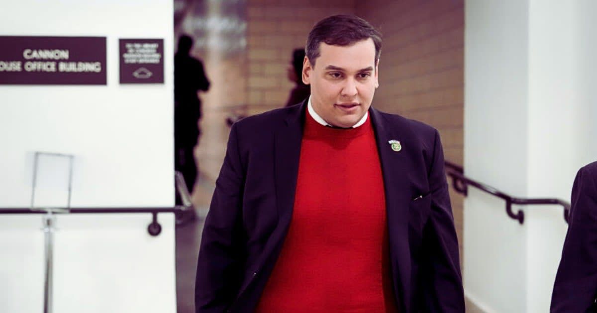 George Santos was the sixth member of Congress ever to be expelled (Getty Images)