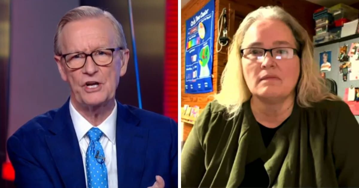 Steve Doocy and Rebecca Davis on the February 28, 2024 episode of 'Fox & Friends' (Screengrab/Fox News)