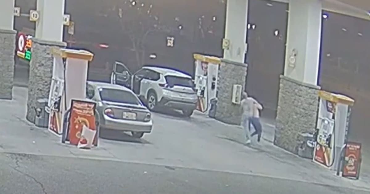 'It is a lawless country now': Outrage erupts as Buckeye gas station footage of possible 'assault and abduction' goes viral