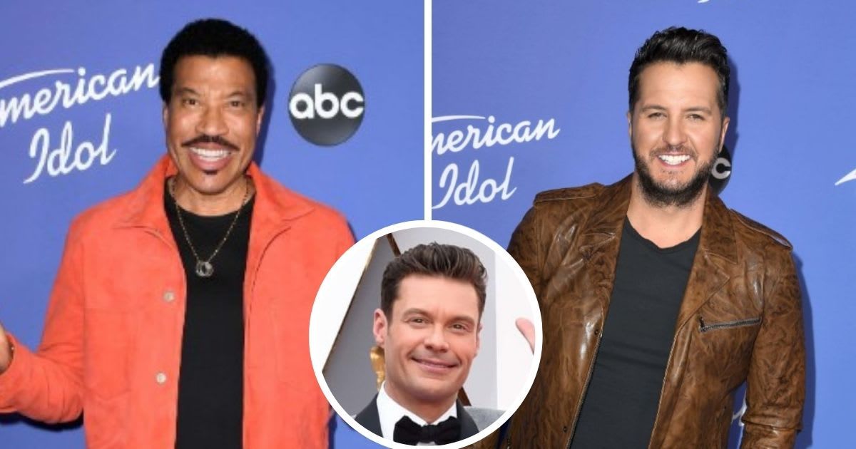 Luke Bryan and Lionel Richie are reportedly at odds with Ryan Seacrest (Getty Images)