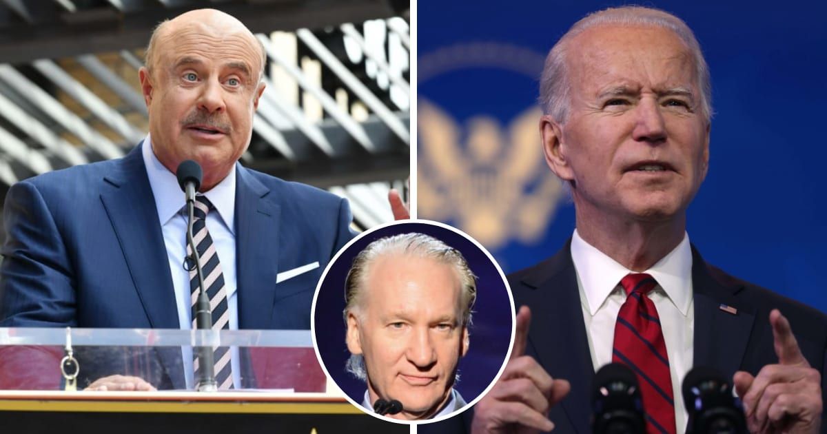 Dr Phil McGraw appeared on the recent episode of 'Real Time With Bill Maher' where he said that President Joe Biden should take a cognitive test (Getty Images)