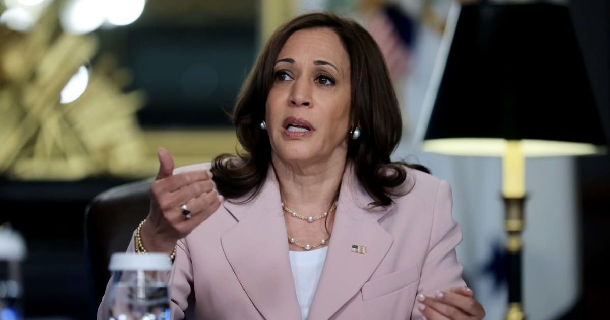 Vice President Kamala Harris recently called for an immediate ceasefire in Gaza for at least six weeks (Getty Images) 
