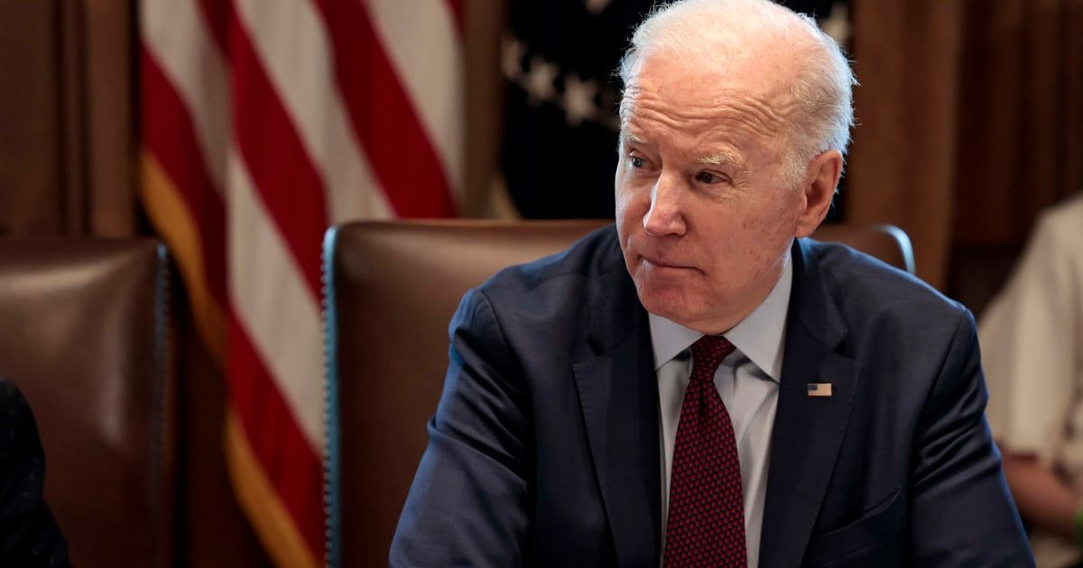 President Joe Biden's latest post on gun control was met with backlash (Getty Images)