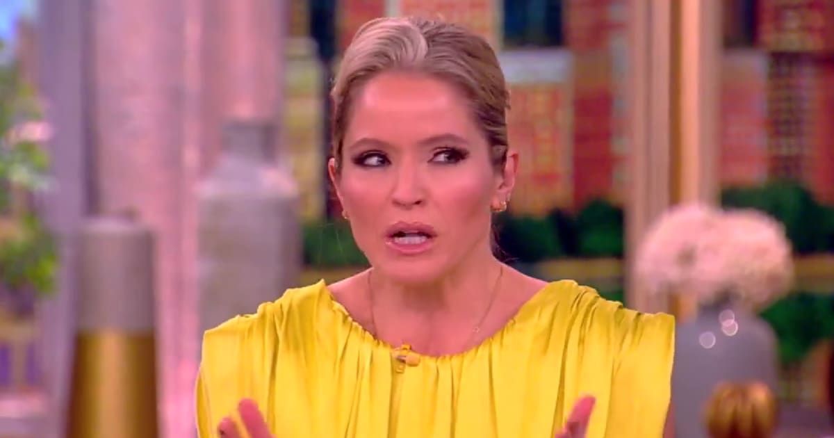 'The View,' co-host Sara Haines made headlines by admitting that she doesn't cover up when nude in front of her three children (The View/X)