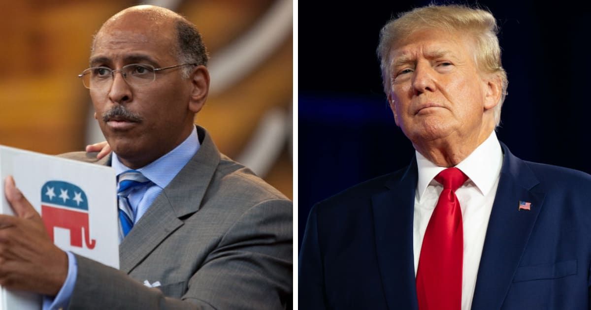 Former RNC chair Michael Steel fumed at Donald Trump for claiming that MAGA has taken over GOP (michaelsteelenetwork.com, Getty Images)