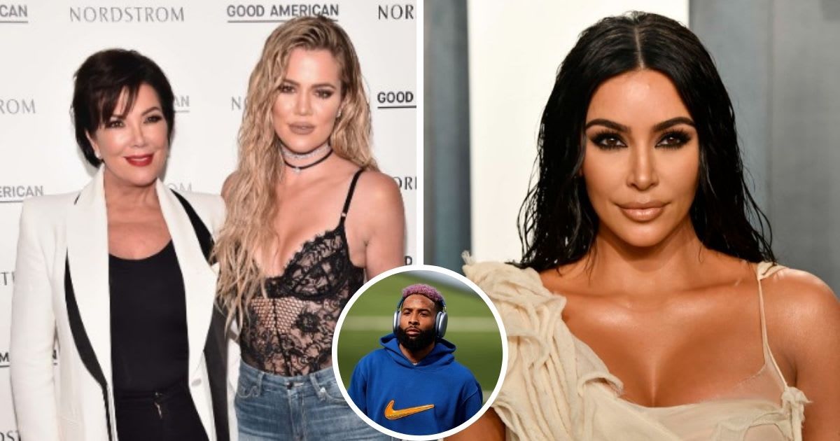 Kris Jenner and Khloe Kardashian are reportedly asking Kim Kardashian to be careful in her romance with Odell Beckham Jr (Getty Images)