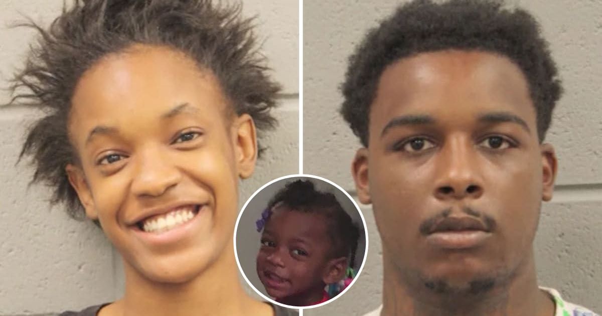 Sahara Ervin and Travion Thompson were sentenced in connection to Maliyah Bass' death (KHOU/screengrab)